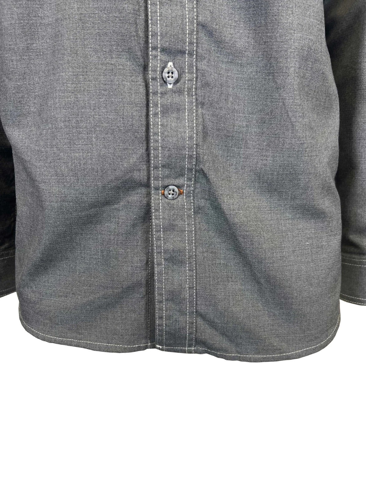 Carhartt FR Men’s Grey Shirt Flame Resistant Long Sleeve Lightweight (S01)