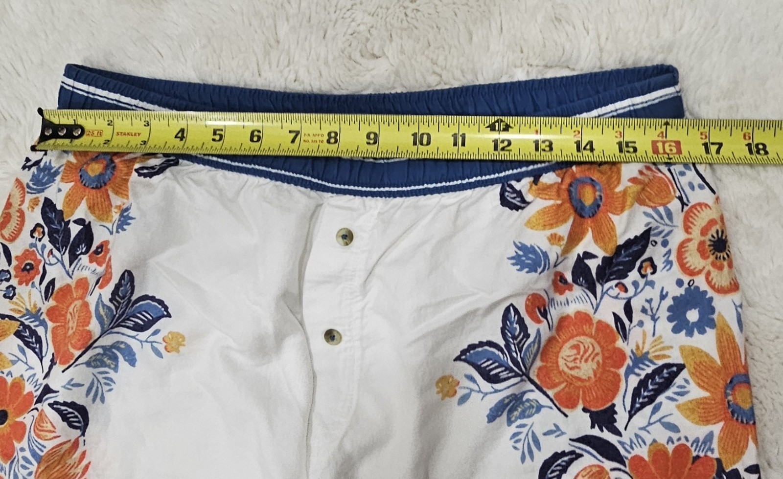 Anthropologie Floral Flannel Pajama Pants Size L