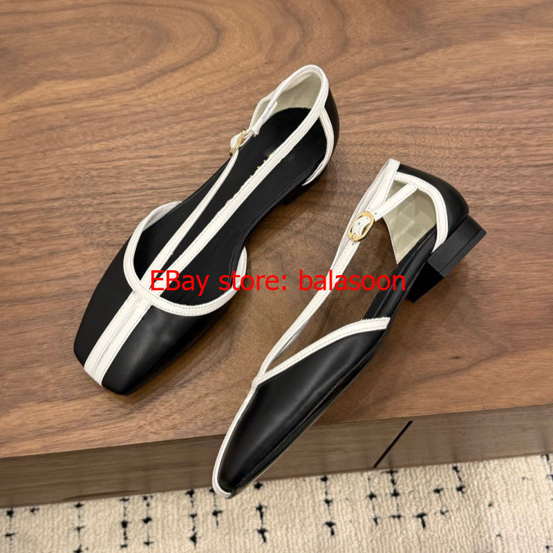 2026 Summer French Retro Square Hollow High-Heeled Shoes Horseshoe Sandals