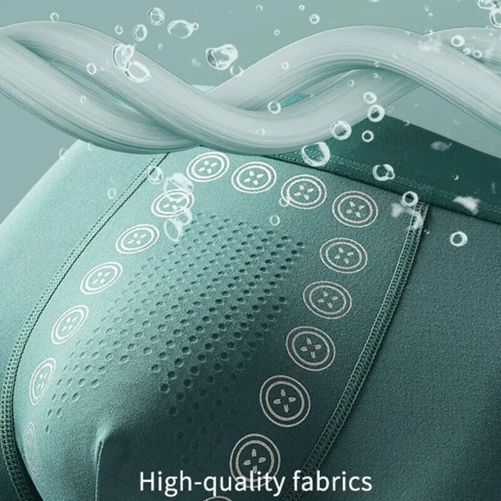 Polyester Men’s underwear Stretchable Fiber Magnetic therapy Men’s boxers