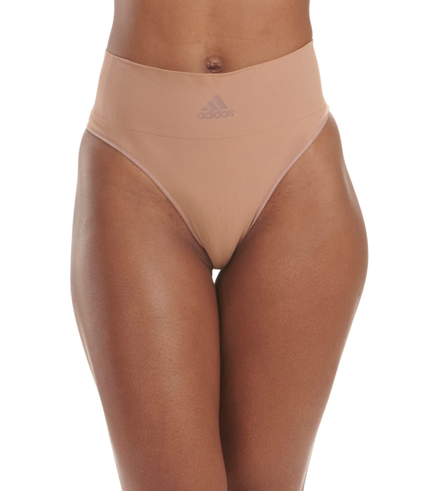 Adidas Womens Micro-stretch Seamless Thong Panties Singles – Beaver Fur
