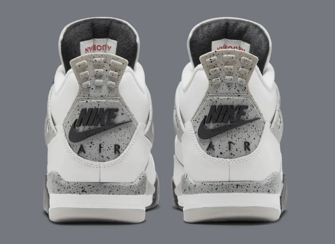 Jordan 4 Retro White Cement (2025) Men’s Mid Top Basketball Shoes