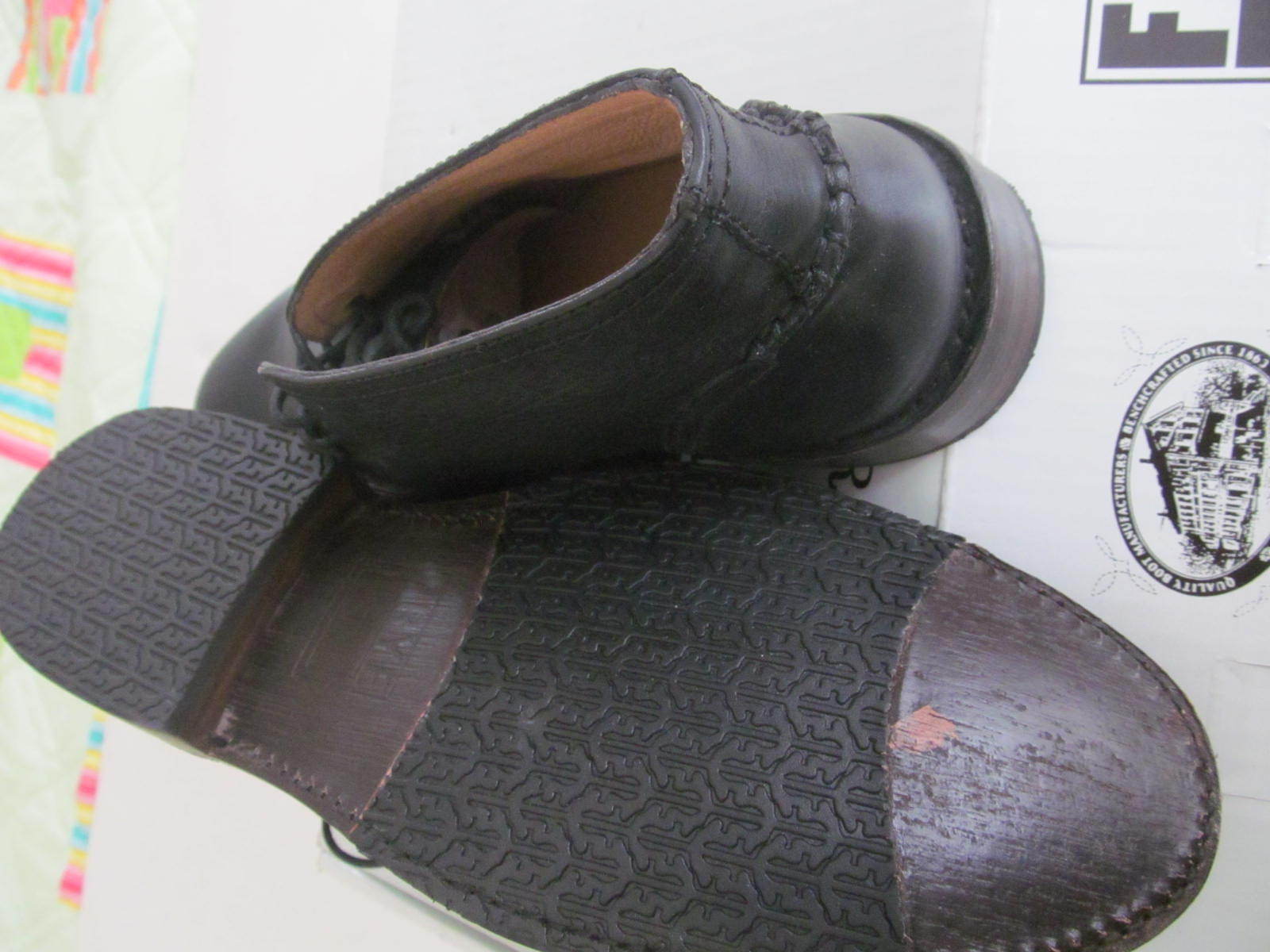 NWB Frye Oliver Chukka Black shoes size 10 $268