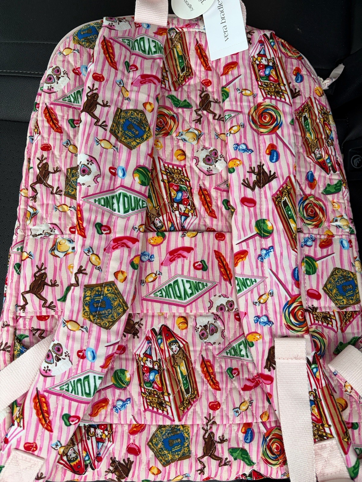 Vera Bradley Harry Potter Honey Dukes Pink Large Essential Backpack NWT