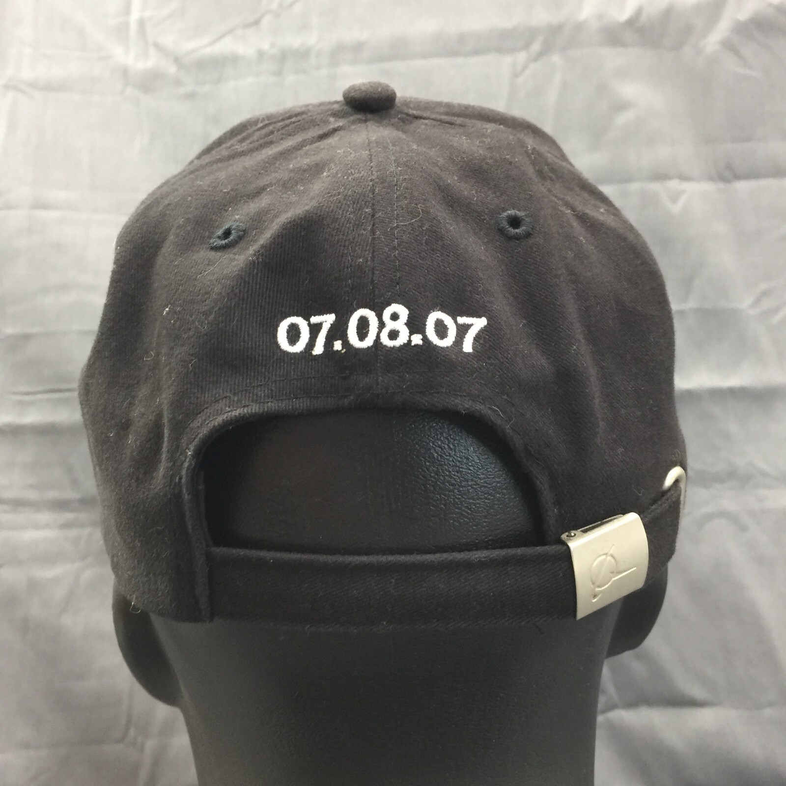 Boeing 787 Dreamliner Embroidered Hat 07-08-07 Black Commercial Plane Adjustable