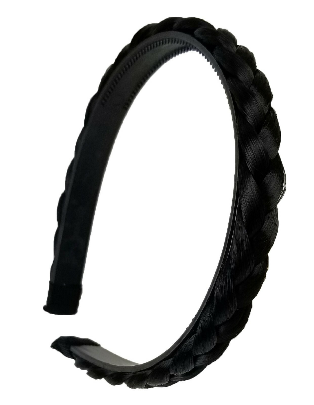 0.5″ Synthetic Hair Headband Braided Plaited Plait Band Hairband Women Girl
