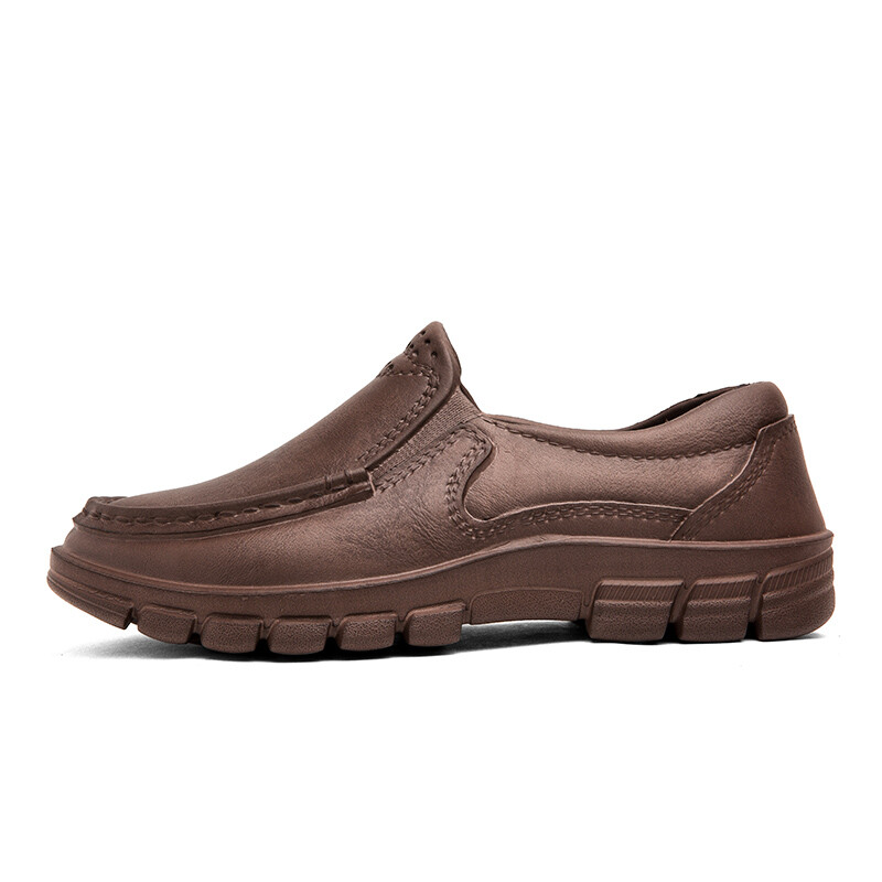 New Men Chef Shoes Kitchen Non-slip Safety Shoes Oil-proof Slip-On Work Shoes US