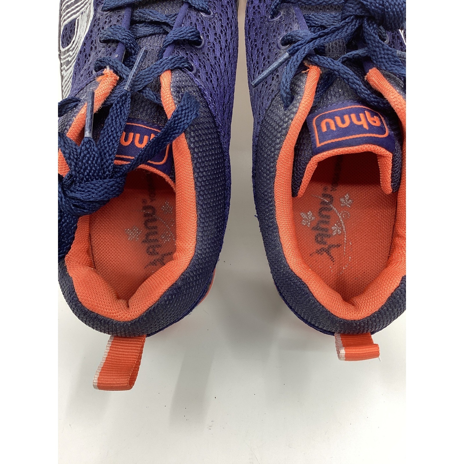Ahnu Sugarpine Air Mesh Women 9.5 Purple Orange Hiking Shoes 1010148DGRK