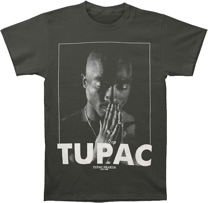 Tupac Hip Hop T-shirt – 2pac Middle Finger, Praying, Against the World -Official