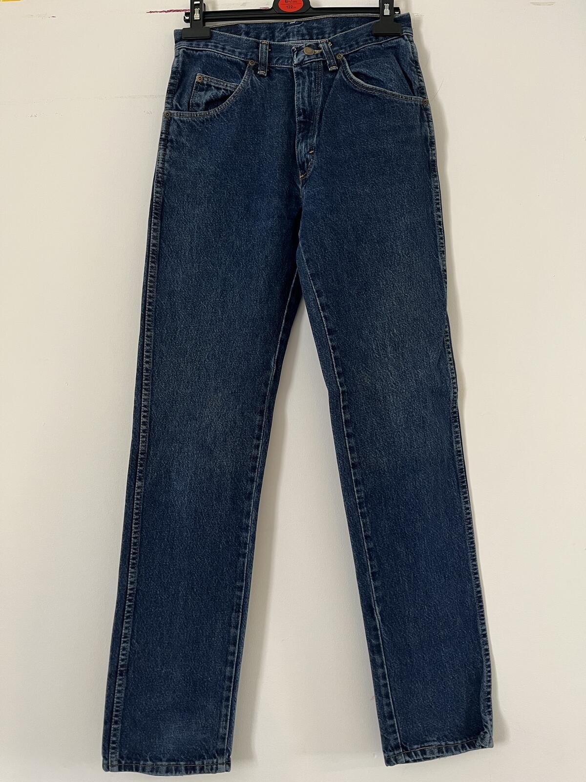 Wrangler Jean Blue Denim 29×34 Straight Leg Grade B #100