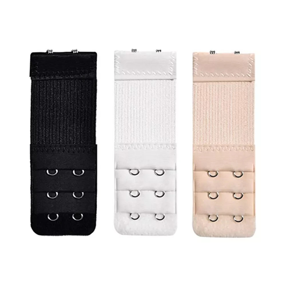3ROW 2,3,4 Hook Bra Extender Extension Bra Strap Strapless Underwear Maternity