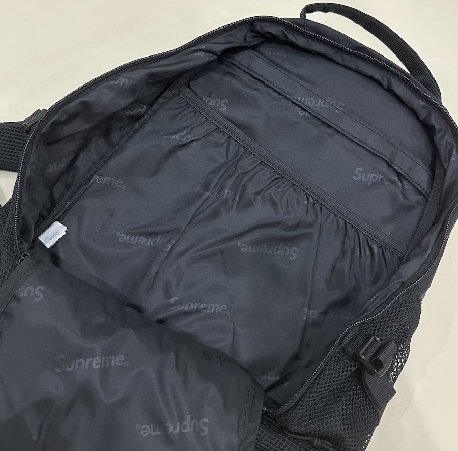 NEW Supreme FW23 3D Logo Backpack Black Box Logo