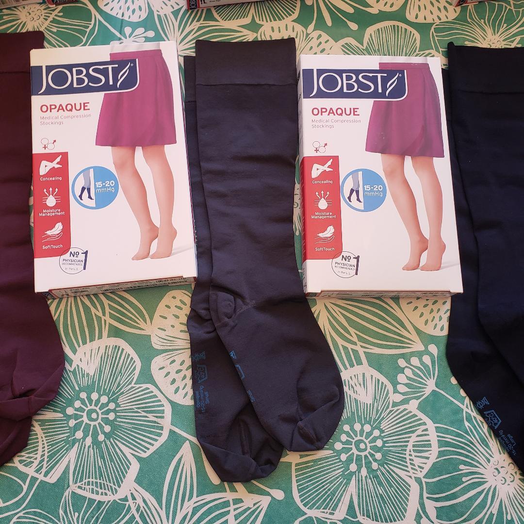 Jobst Opaque Soft Fit CT 15-20 20-30 30-40 Compression Knee Stockings Size Color