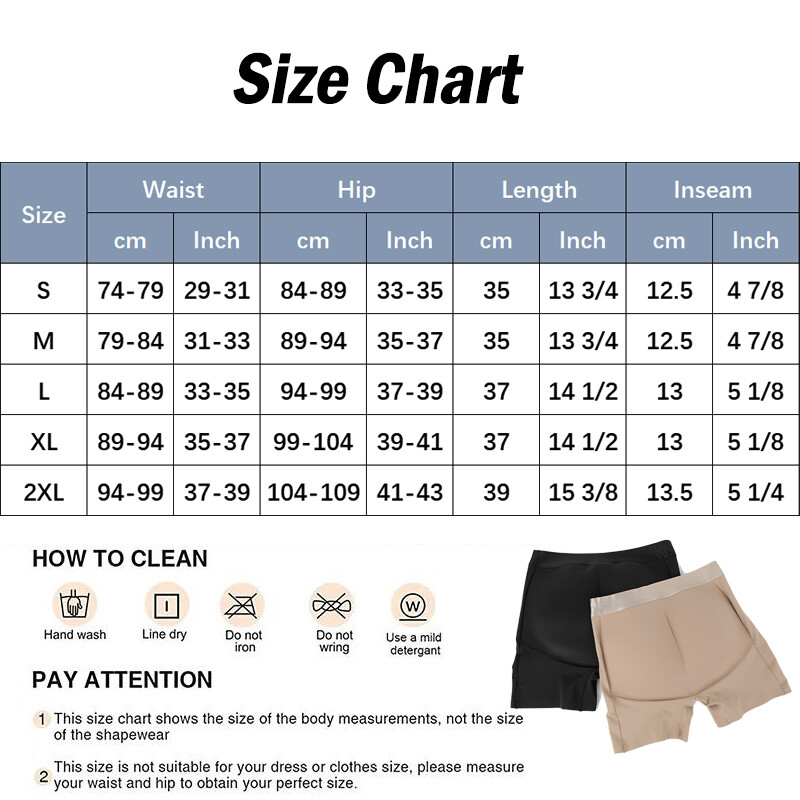 Mens Padded Briefs Butt Lifter Enhancer Hip Underwear Body Shaper Shorts Trunks