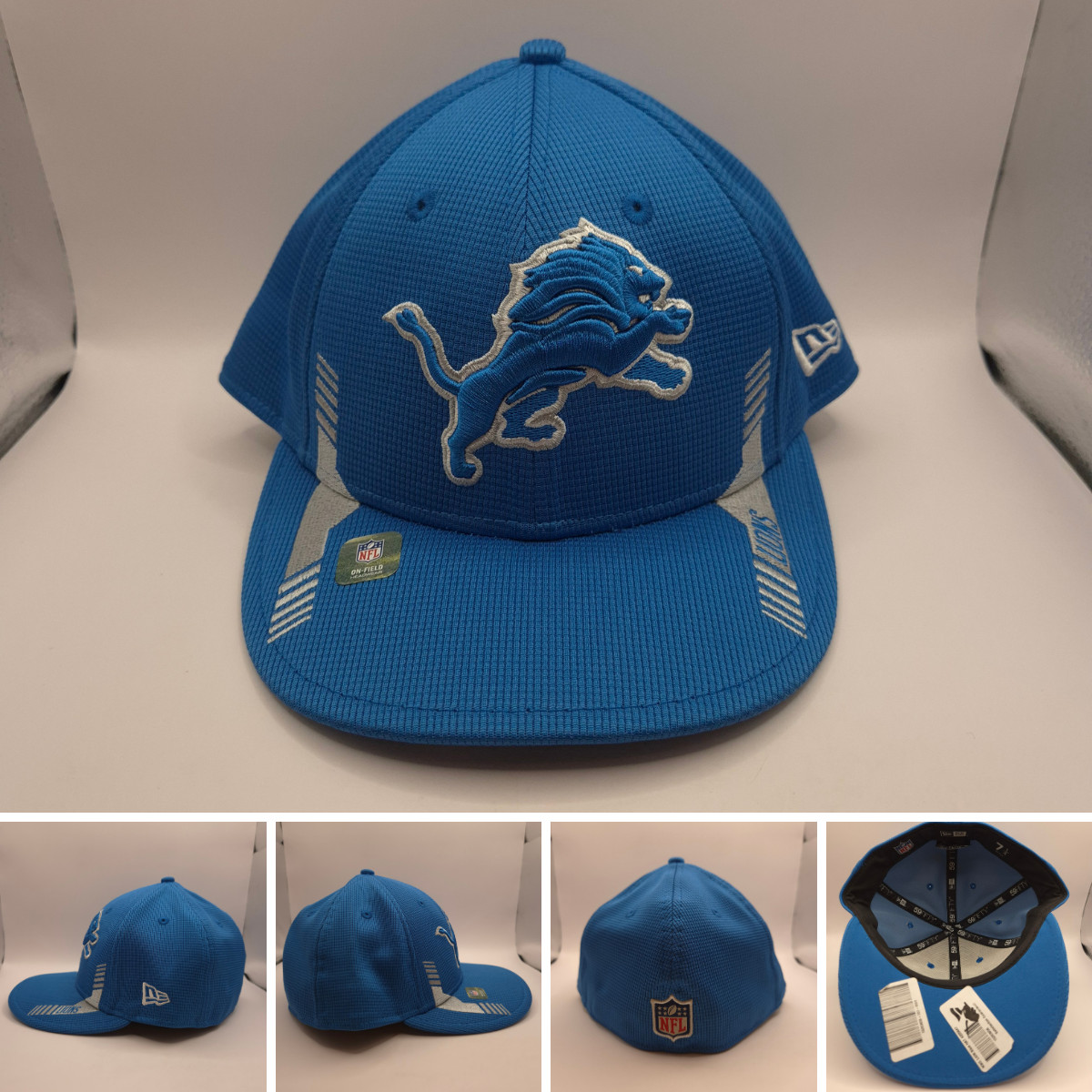 New Era / Detroit Lions / 2021 NFL Sideline Home / 59FIFTY / 7 1/4 / NEW