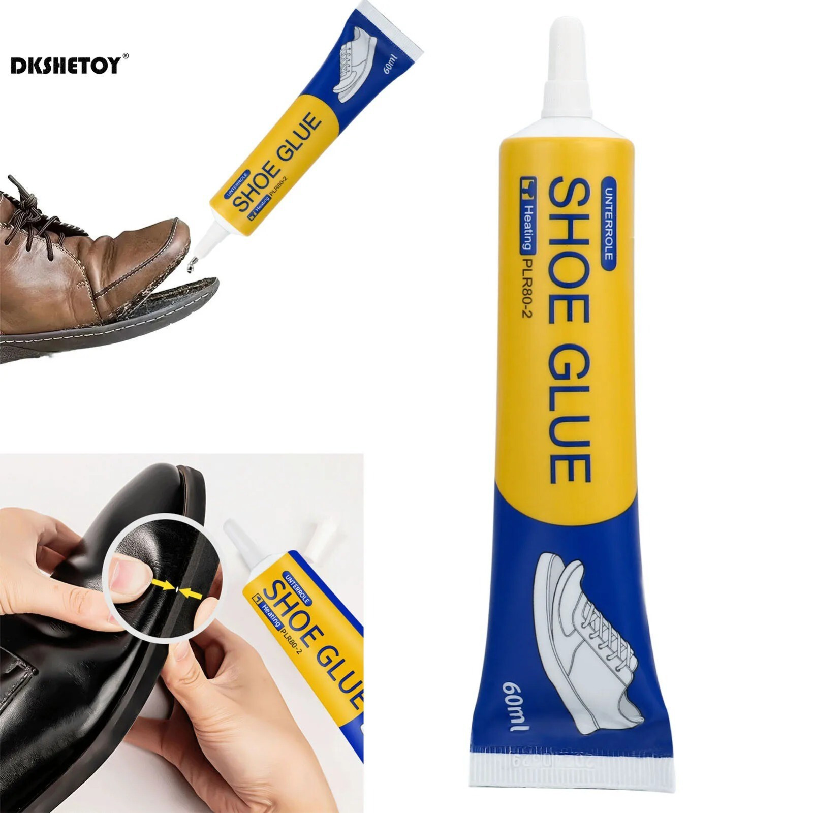 Shoe-Fix Glue: Professional Grade Shoe Repair Glue for Shoes, Sandals and Mores