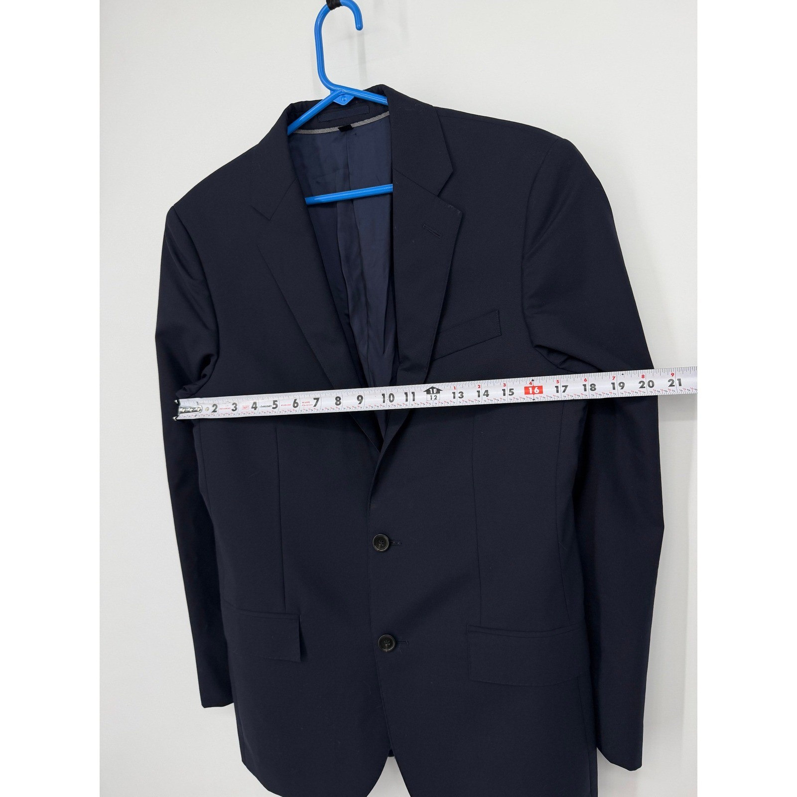 J.Crew Ludlow Slim Fit Suit Jacket Navy Loro Piana Super 120s Wool 38R 28130