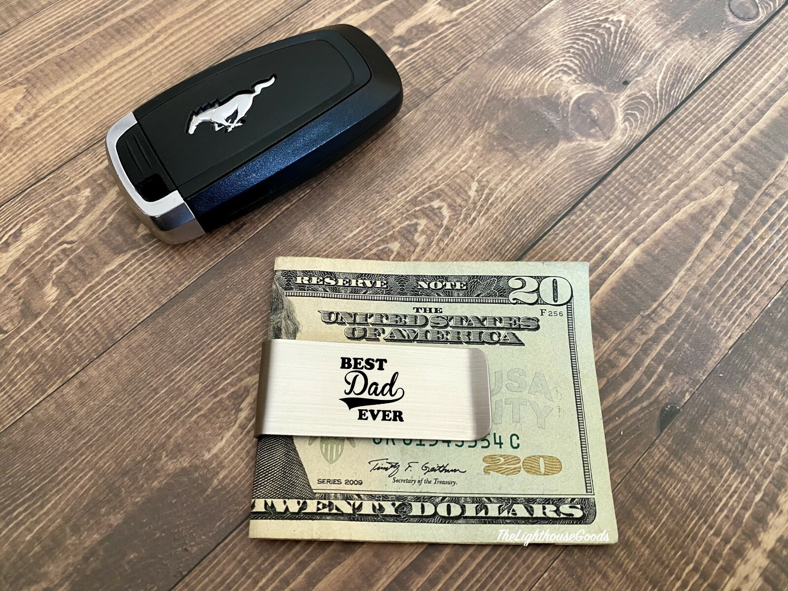 CUSTOM ENGRAVED Stainless Steel Money Clip Wedding Christmas Best Men Birthday