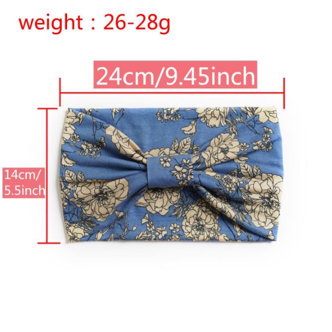 Bandanna Wide Sports Yoga Headband Stretch Hairband Elastic Hair Band Turban